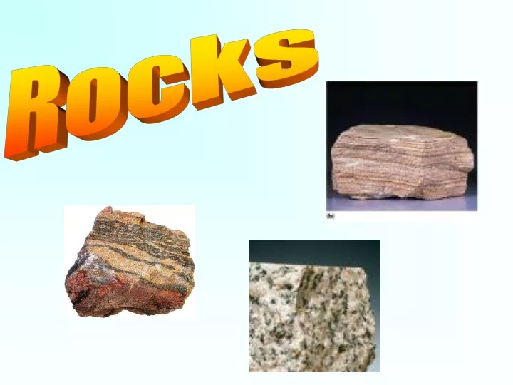 rocks