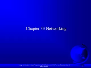 Chapter 33 Networking