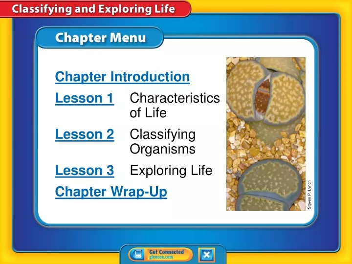 chapter menu