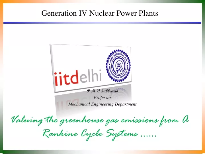 generation iv nuclear power plants