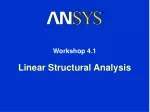 Linear Structural Analysis - slide 1