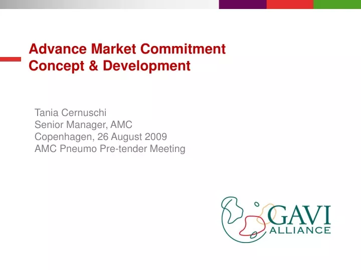 advance market commitment concept development