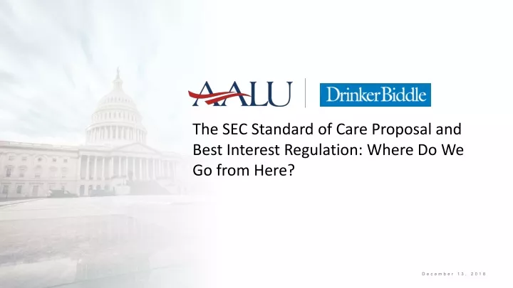the sec standard of care proposal and best