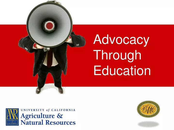 advocacy through education