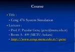 Course - slide 1