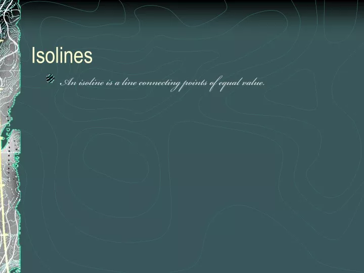 isolines