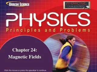 Chapter 24: Magnetic Fields