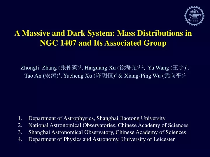 a massive and dark system mass distributions