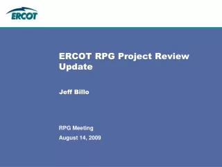 ERCOT RPG Project Review Update
