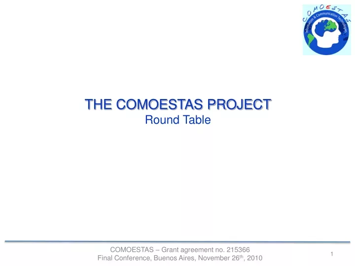 the comoestas project round table
