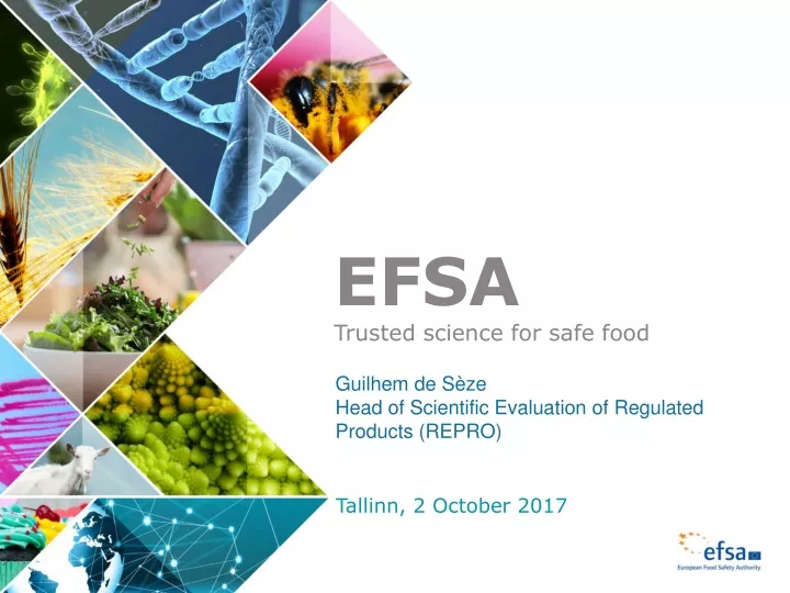 efsa trusted science for safe food