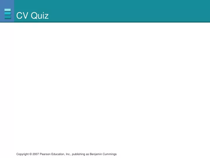 cv quiz