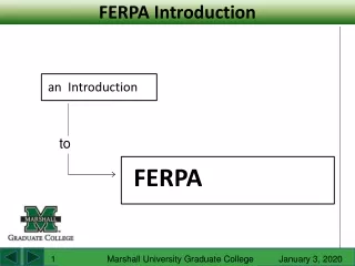 FERPA Introduction