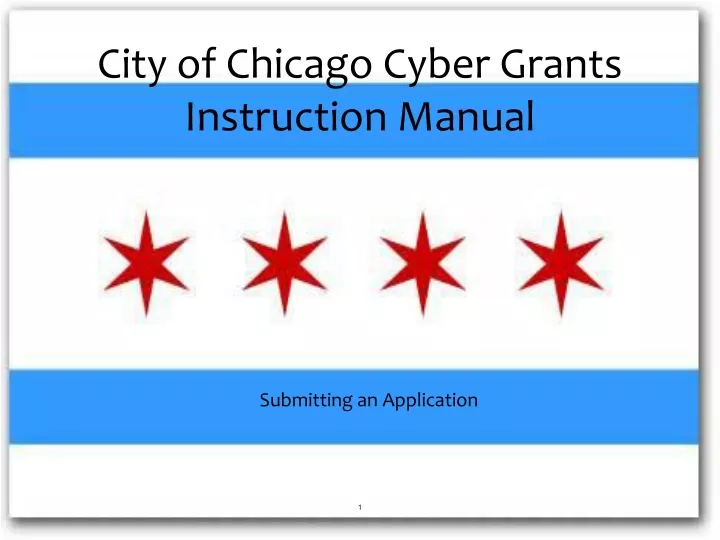 city of chicago cyber grants instruction manual