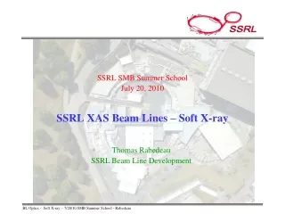 SSRL XAS Beam Lines – Soft X-ray