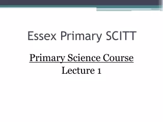 Essex Primary SCITT