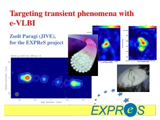Targeting transient phenomena with  e-VLBI