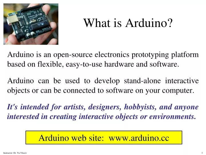 what is arduino