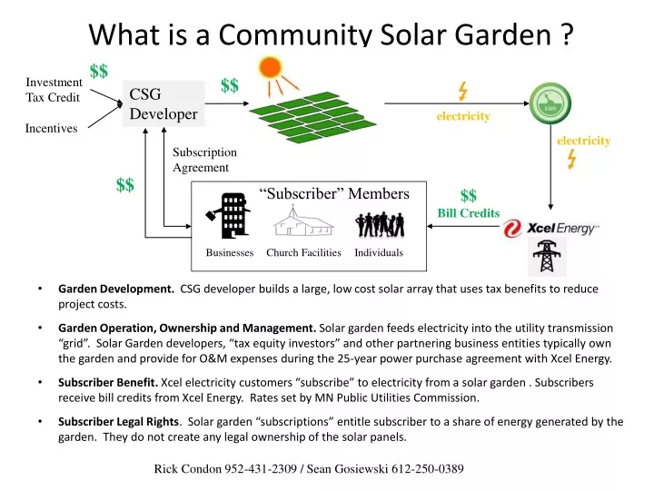 what is a community solar garden
