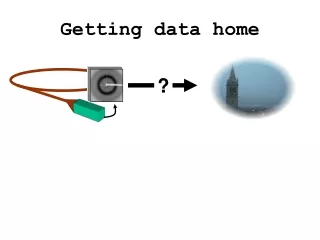 Getting data home
