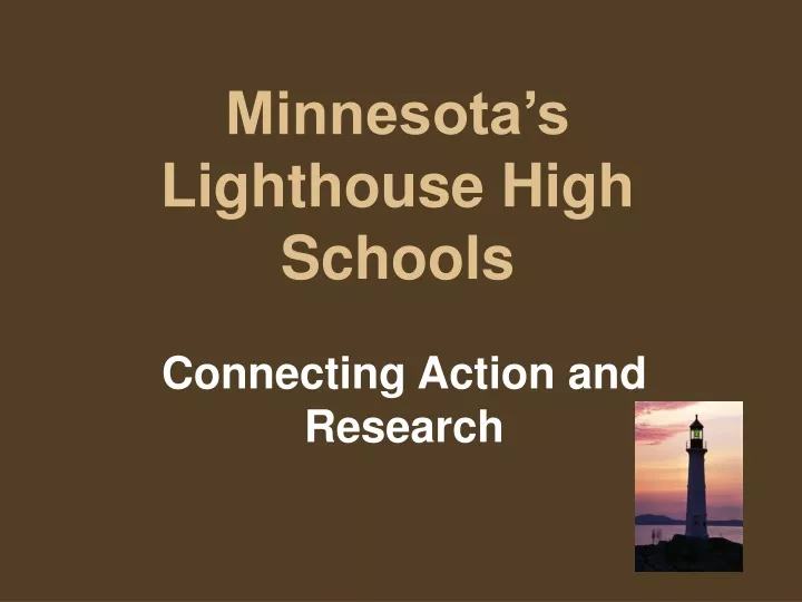 minnesota s lighthouse high schools