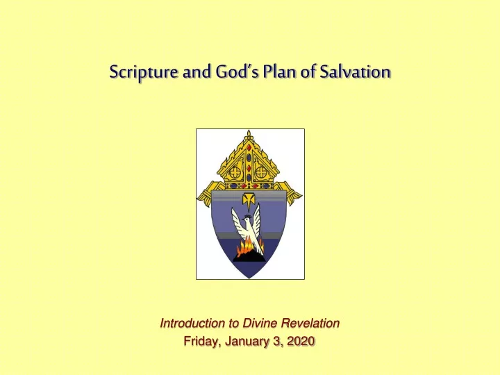scripture and god s plan of salvation