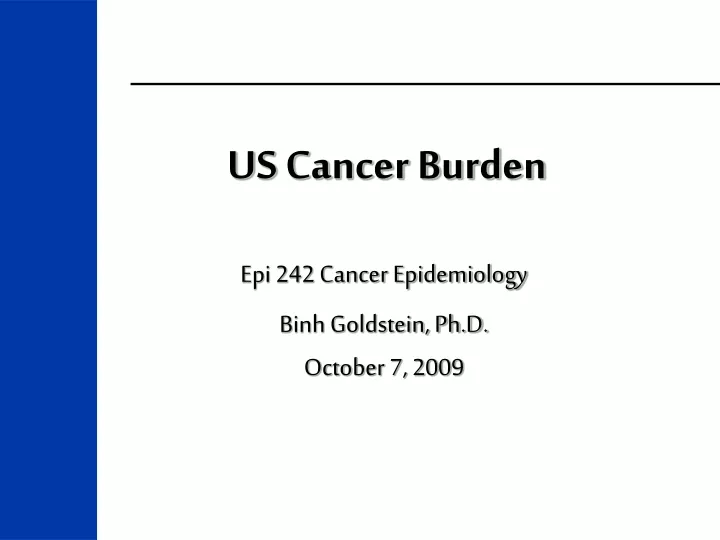 us cancer burden