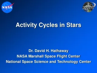Activity Cycles in Stars