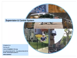 Supervision &amp; Control System