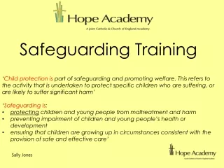 Safeguarding Training