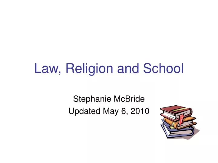 law religion and school
