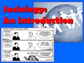 Sociology:  An Introduction