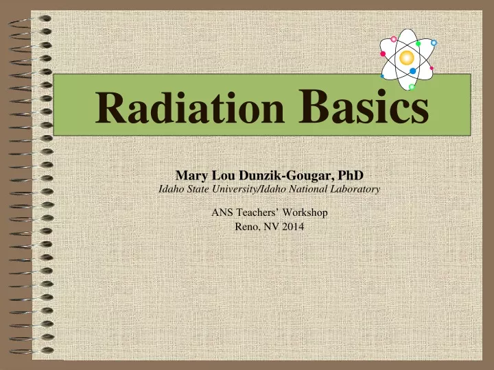 radiation basics
