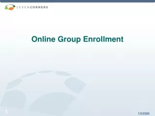 Online Group Enrollment