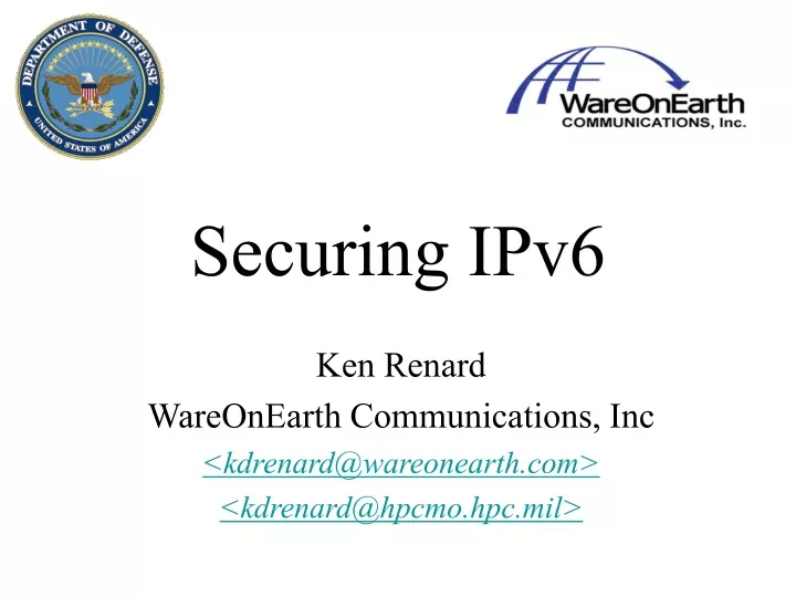 securing ipv6