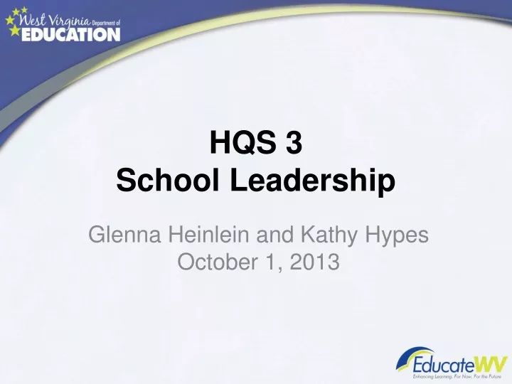 hqs 3 school leadership