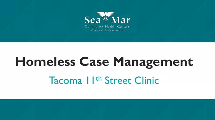 homeless case management