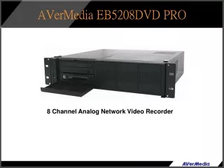 8 Channel Analog Network Video Recorder