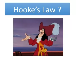 Hooke’s Law ?