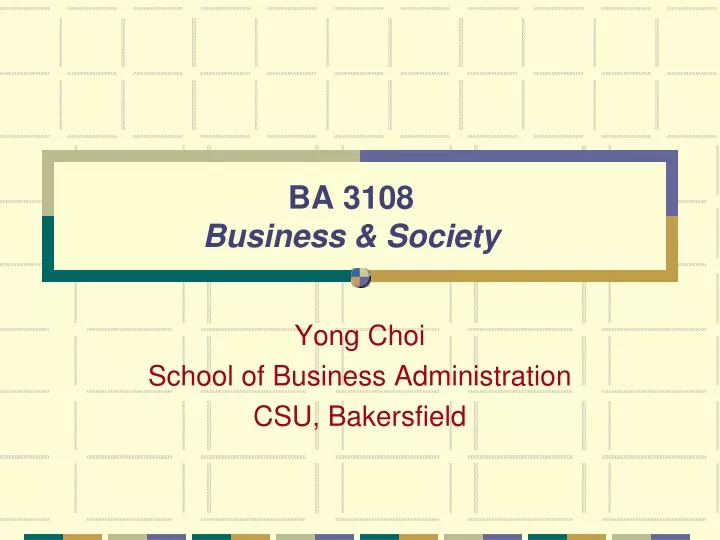 ba 3108 business society