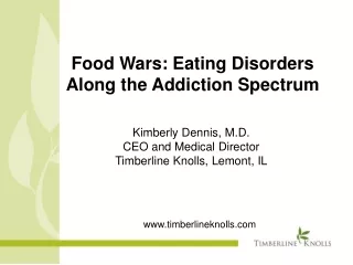 Food Wars: Eating Disorders Along the Addiction Spectrum