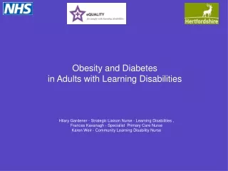 Obesity and Diabetes  in Adults with Learning Disabilities