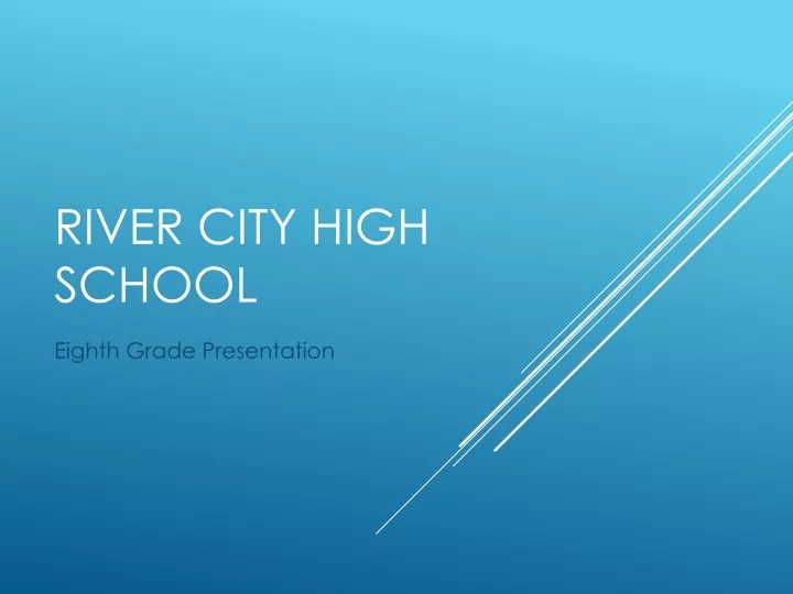 river city high school