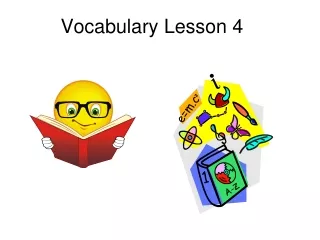 Vocabulary Lesson 4