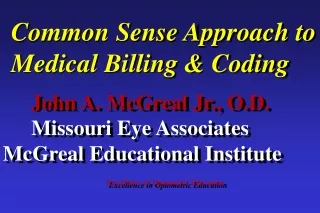 Excellence in Optometric Education