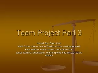Team Project Part 3