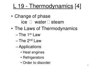 L 19 - Thermodynamics  [4]