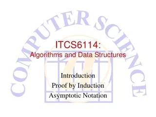 ITCS6114:  Algorithms and Data Structures