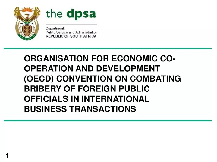 organisation for economic co operation