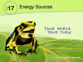 Energy Sources